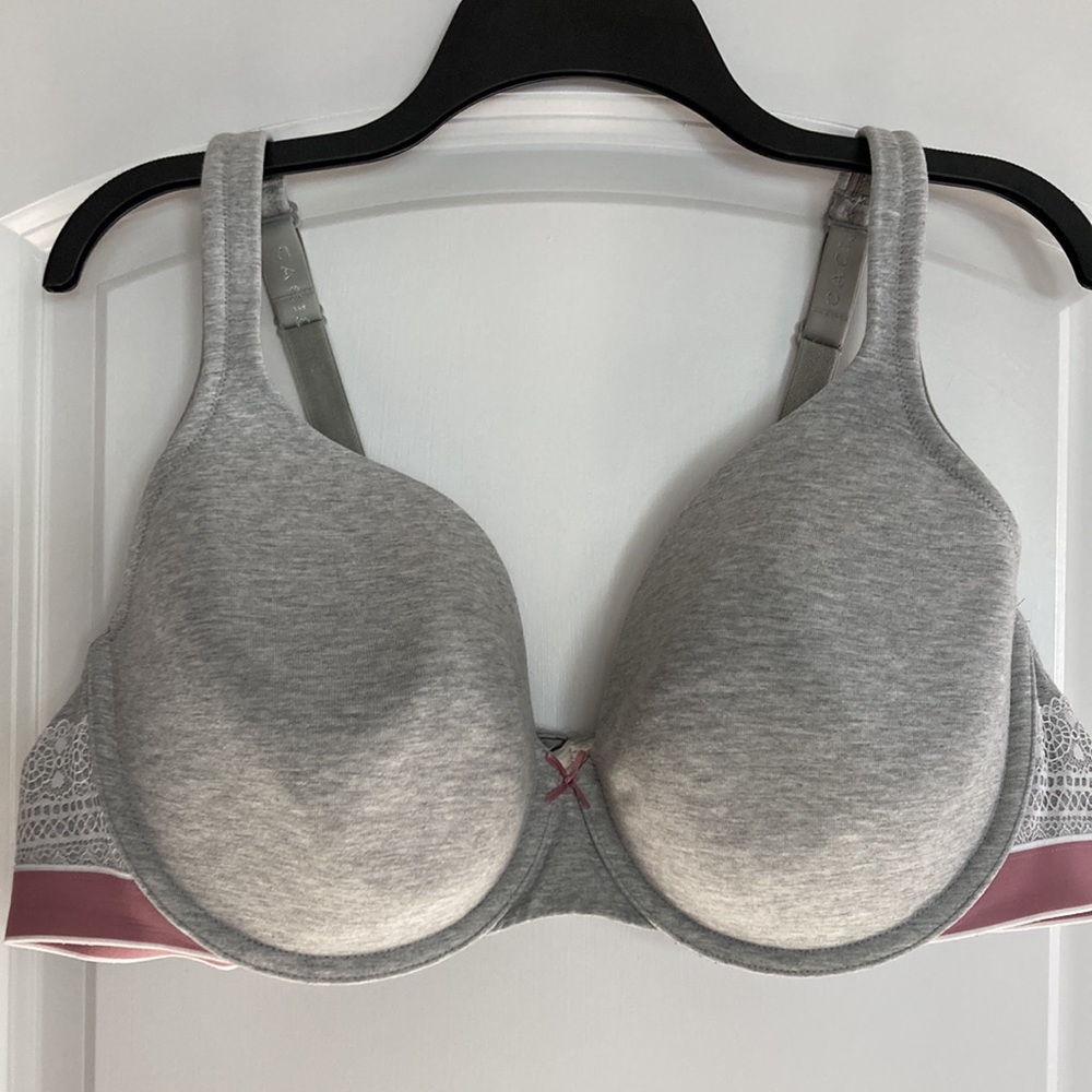 Cacique Lightly Lined Full Coverage Cotton Bra - 46C